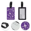 Unique Bargains Airplane Lines Pattern Luggage Tag 1 Pc - 3 of 4