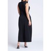 ELOQUII Women's Plus Size Mock Sleeveless Maxi Dress - 3 of 3