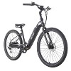 GOTRAX Adult ET10 27.5" Step Through Electric Hybrid Bike - Black - 2 of 4