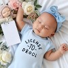 The Juniper Shop License To Drool Baby Short Sleeve Bodysuit - 18M - Light Blue - 2 of 4