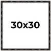 PosterPalooza | 30x30 Bamboo Picture Frame, UV Acrylic, 4 Finishes - Brown, Black, Gold, and Natural - 2 of 4