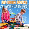 Strictly Briks Toy Building Blocks For Kids and Toddlers, Classic Big Bricks Set and Baseplates, For Ages 3 and Up - 119 Pieces - 2 of 4