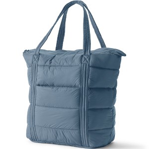 Lands' End Wanderweight Ultralight Packable Tote Bag - 1 of 4
