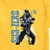 Men's - Mortal Kombat - Sub Zero Lin Kuei Short Sleeve Graphic T-Shirt - 2 of 4