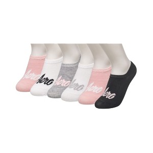 Aeropostale Women's High Cut Liner Socks - 6 Pack - 1 of 4