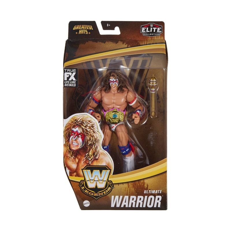 WWE Legends Elite Ultimate Warrior Action Figure, 2 of 9