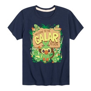 Boys' - Pokémon - Grookey Galar Short Sleeve Graphic T-Shirt - 1 of 4