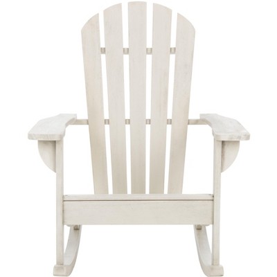 Brizio Adirondack Rocking Chair - White - Safavieh