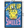 Trends International Nickelodeon Spongebob - Serve Up Smiles Framed Wall Poster Prints - 3 of 4