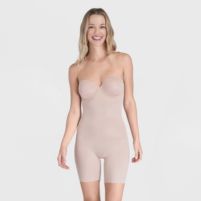 spanx strapless bodysuit