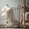 Sullivans Set of 3 Wire Basket 19.5"H, 20.75"H & 22"H Black - 3 of 4
