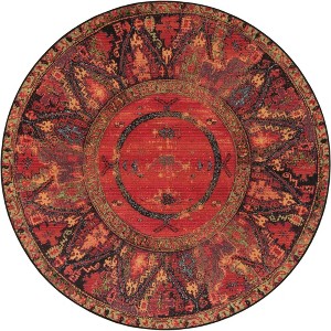 Unique Loom    Outdoor Geometric Quepos Area Rug - 1 of 4