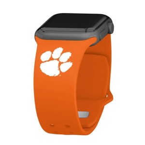 NCAA Clemson Tigers Silicone Apple Watch Band - 1 of 3