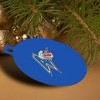 UNC Asheville Primary Logo Aluminum Holiday Christmas Tree Ornament - 4 of 4