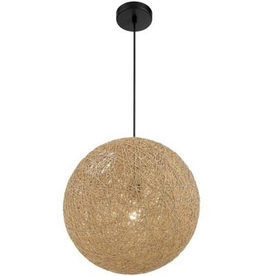 George Kovacs Lighting Entwined 1 - Light Pendant in  Coal