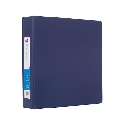 Staples Standard 2" 3-Ring Non-View Binder Blue (26418-CC) 82625