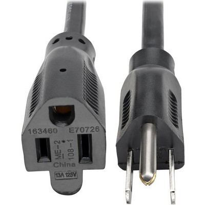 Tripp Lite 6ft Power Cord Extension Cable 5-15P to 5-15R 13A 16AWG 6' - (NEMA 5-15P to NEMA 5-15R) 6-ft.