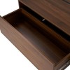 NicBex 47.2" Silding Top Coffee Table with 2 Drawers&2 Hidden Storage,Elegant Accent Center Table for Living Room,Rectangular Cocktail Table - 4 of 4
