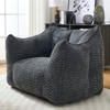 Aukfa Bean Bag Sofa Chair - Ultra-Comfortable Square Lazy Chair for Adults, Soft Premium Fabric for Living Room, Bedroom & Game Room - 2 of 4