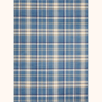 Nourison Grafix Contemporary Plaid Area Rug