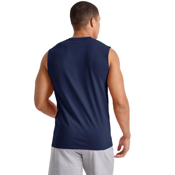 Musculosa de algodón para hombre Hanes, paquete de 3 3