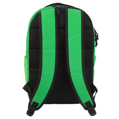 Minecraft Creeper & Pickax Green Adult 17.5" Backpack — фото 7