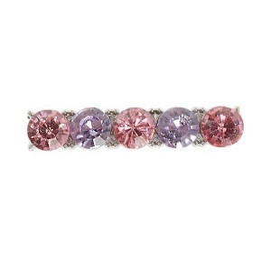 Unique Bargains Two-color Rhinestone Shoelace Charms 1 Pc - 1 of 4