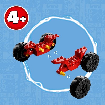 LEGO NINJAGO Kai and Ras&#39;s Car and Bike Battle Toddler Building Toy 71789_1