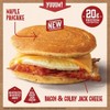 Kodiak Cakes Frozen Breakfast Sandwich Bacon and Colby Jack Cheese - 9.24oz/2ct - 4 of 4