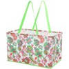 The Lakeside Collection Jumbo Polyester Household Storage Bin Organizer with Handles Fashion Print - 2 of 4