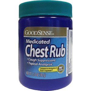 Good Sense Medicated Chest Vapor Rub 4 Oz - 1 of 3
