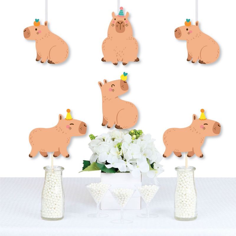 Big Dot of Happiness Capy Birthday - Decorations DIY Capybara Party Essentials - Set of 20, 1 of 7