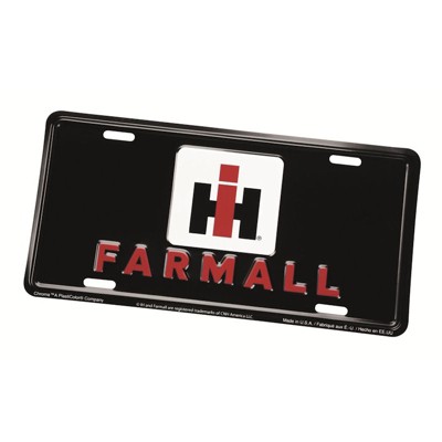 Farmall Collector IH License Plate (sealed In Wrap