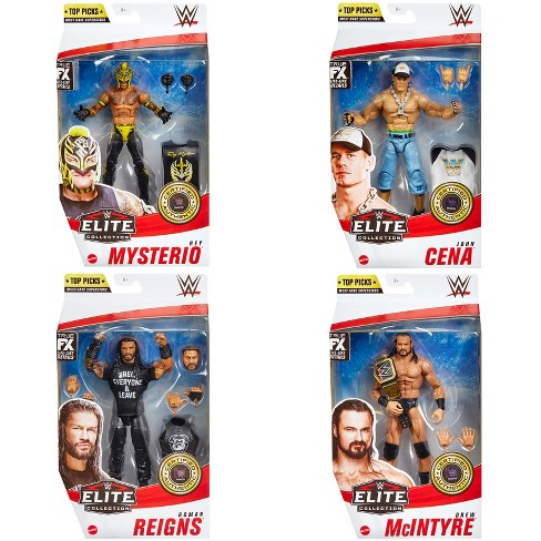 Wwe Elite Top Picks 22 Complete Set Of 4 Action Figures Target