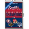 Trends International MLB Atlanta Braves - Champions 23 Framed Wall Poster Prints - 3 of 4