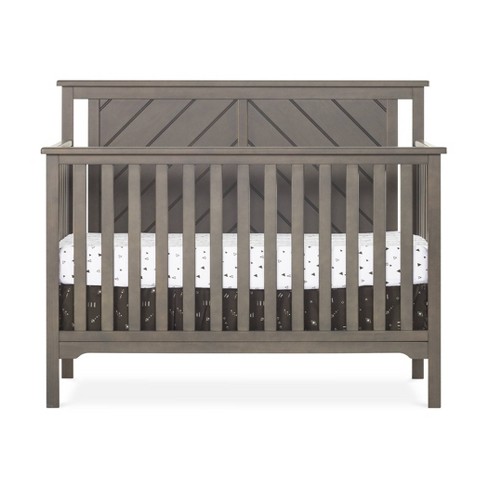Forever Eclectic Hampton Flat Top 4 In 1 Convertible Crib Dapper Gray Target