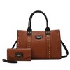 MKF Collection Davina Vegan Leather Women’s Tote Bag with wallet by Mia K - 2 of 4