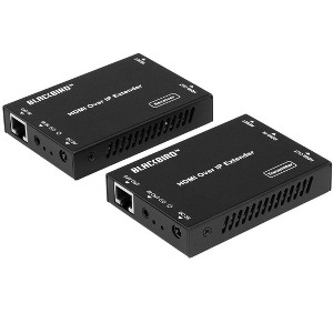 Blackbird H.265 HDMI over IP Kit Splitter System, Extends Full HD Video to Distances Up to 492 Feet (150m) Over Your Existing Gigabit Ethernet Network - 1 of 4