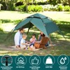 SUGIFT 4-Person 2-in-1 Instant Pop-Up Camping Tent with Detachable Rainfly, Waterproof & Dual Mesh Doors - 2 of 4
