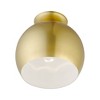 Livex Lighting Piedmont 1 - Light Semi-Flush Mount in  Soft Gold - 3 of 4