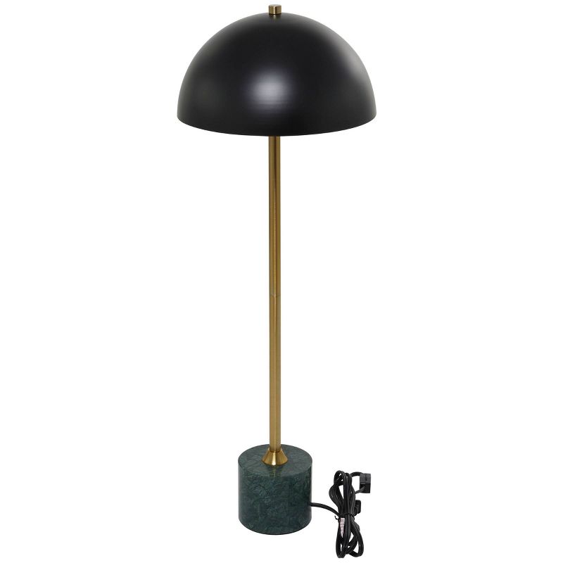 28" x 10" Metal Umbrella Style Desk Lamp with Marble Base - Olivia & May, 5 of 8