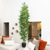 Nearly Natural 11-ft Artificial Bamboo Tree with Real Bamboo Trunks - 3 of 3