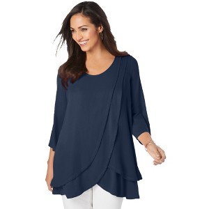 Jessica London Double Layer Tunic - 1 of 4