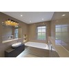 Casa 5-Light Dimmable Vanity Fixture - Sleek Steel Design for Bathroom & Powder Room - 2 of 2