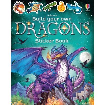 Build Your Own Dragons Sticker Book - by Simon Tudhope