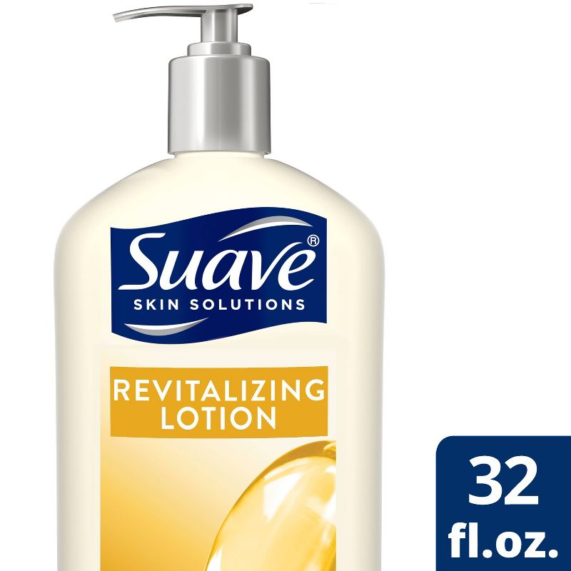 Suave Revitalizing with Vitamin E Body Lotion Scented - 32 fl oz, 1 of 9