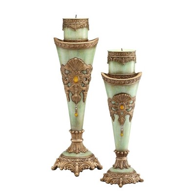 Firuze Candleholder (Set of 2)