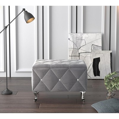 Home Design Bodhi Upholstered Flip top Storage Bench