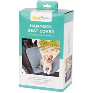 ZippyPaws Adventure Car Hammock, Water Resistant Seat Cover for Dogs, 56" x 57" - 1 of 1