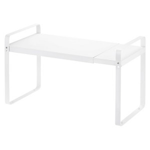 Unique Bargains Bathroom Kitchen Expandable Metal Cabinet Shelf Organizers Racks - 1 of 4